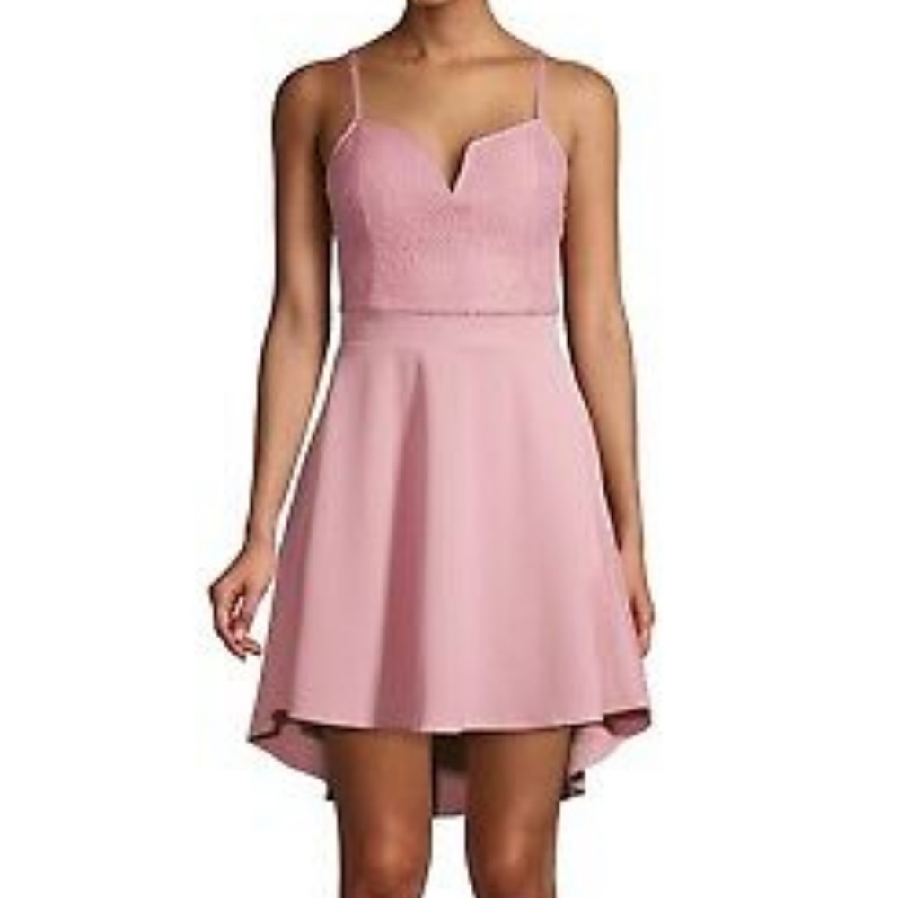 Pink Mini Dress